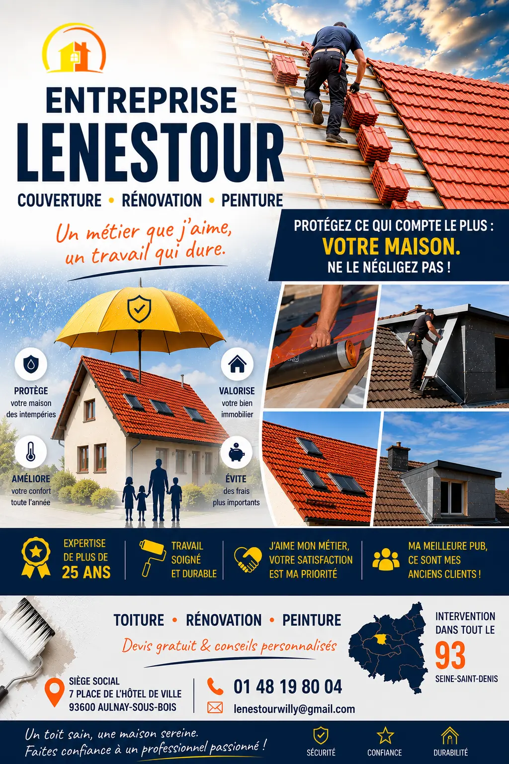 Présentation des services de l'Entreprise Lenestour